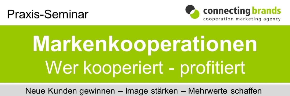 Seminar Markenkooperationen