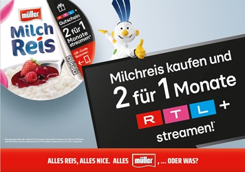 Müller Milch On-Pack Promotion